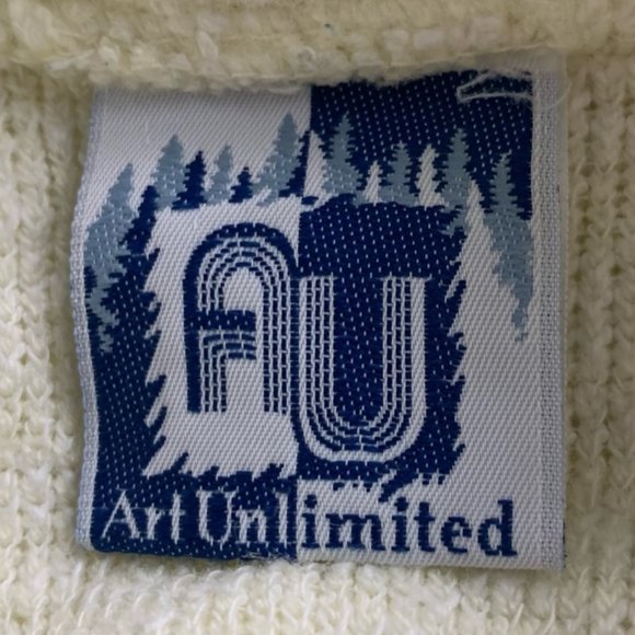 Vintage 90s Art Unlimited Animal Exchange Oversized Teddy Zip Up Sweatsh… - Picture 6 of 13